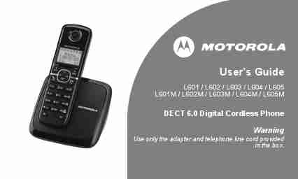 Motorola Cordless Telephone L601-page_pdf